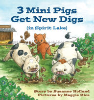 Title: 3 Mini Pigs Get New Digs In Spirit Lake, Author: Suzanne Holland