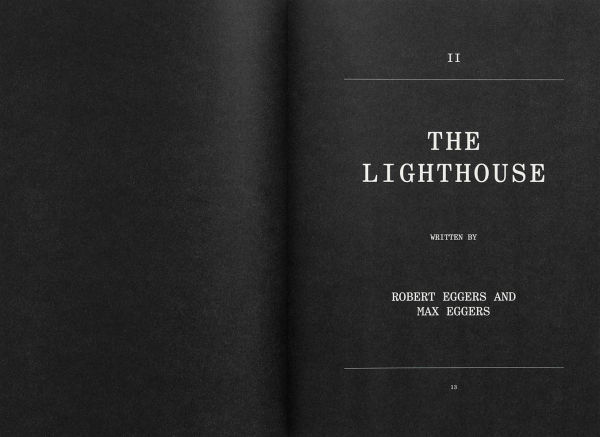 The Lighthouse Screenplay