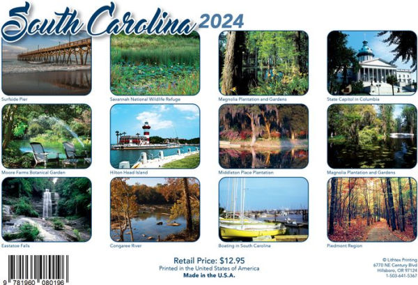 Explore South Carolina 2024 By Beanfield Barnes Noble   9781960080196 P1 V2 S600x595 