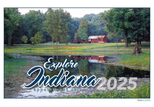 2025 Explore Indiana calendar