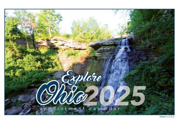 2025 Explore Ohio calendar