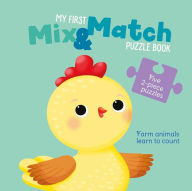 Title: My First Mix & Match Puzzle Book Farm Animals Learn To Count, Author: Little Genius Books