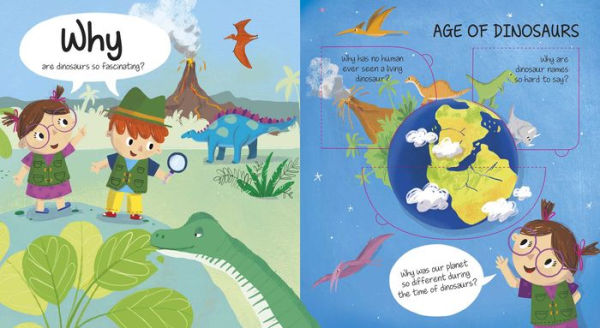 Why? Questions & Answers for Toddlers - Dinosaurs