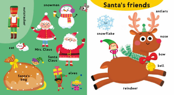 My First 100 Words Touch & Feel with Flaps - First Christmas