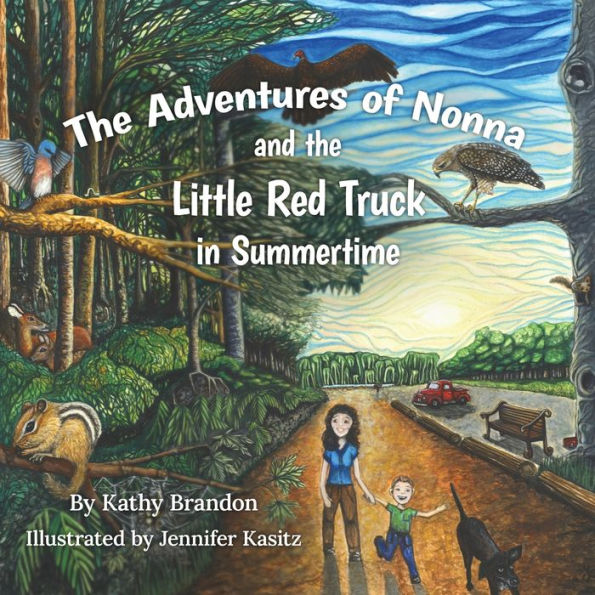 the Adventures of Nonna and Little Red Truck Summertime