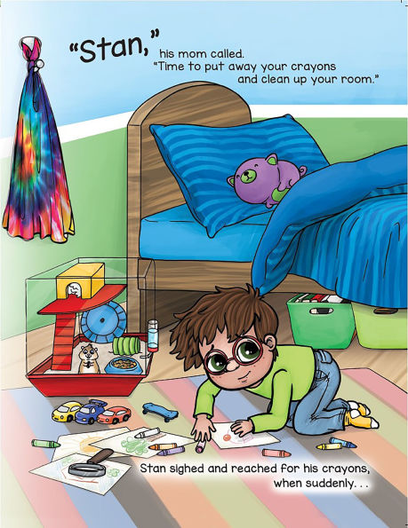 Detective Stan the Crayon Man and the Missing Birthday Cake