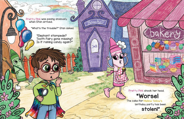 Detective Stan the Crayon Man and the Missing Birthday Cake