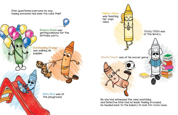 Detective Stan the Crayon Man and the Missing Birthday Cake