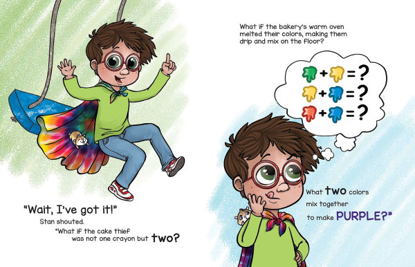Detective Stan the Crayon Man and the Missing Birthday Cake