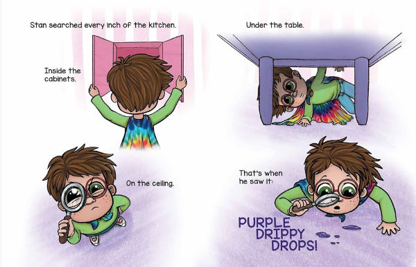 Detective Stan the Crayon Man and the Missing Birthday Cake