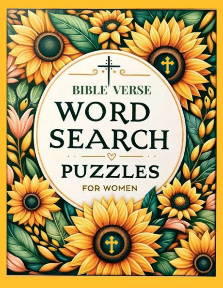 Bible Verse Word Search Puzzles For Women: Large Print/100 Uplifting Word Find Games/Perfect Gift For Christian Women