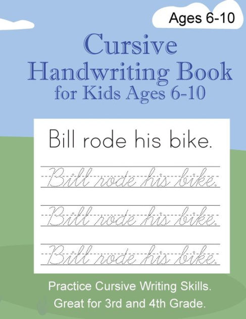 Cursive Handwriting Book for Kids Ages 6-10 by Shane Lege, Paperback ...