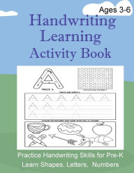 Title: Handwriting Learning Activity Book, Author: Shane Lege