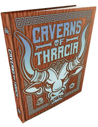 Title: The Caverns of Thracia (5E) Minotaur Hide Cover, Author: Jennell Jaquays