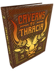 Title: The Caverns of Thracia (DCC RPG) Minotaur Hide Cover, Author: Jennell Jaquays