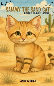 Title: Sammy the Sand Cat: Secrets of the Desert Explorer, Fun Animal Facts for Beginner Readers age 4-8, Author: Jenny Schreiber