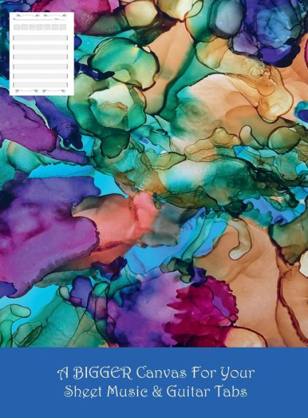 A BIGGER Canvas For Your Sheet Music and Guitar Tabs: 8.5