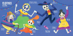 Alternative view 2 of My First 100 Día de Muertos Words in English and Spanish
