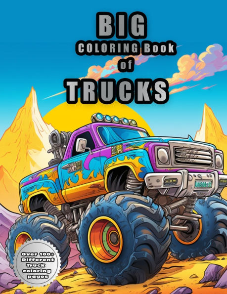 Big Truck Monsters Coloring Book