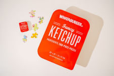 Alternative view 7 of Whataburger Fancy Ketchup Puzzle: 500-Piece Puzzle in a Large Collectible Whataburger Dipping Sauce Container