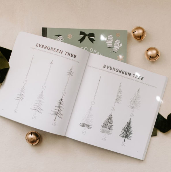 Winter Things: How to Draw Books for Kids with Christmas Trees, Elves, Wreaths, Gifts, and Santa Claus