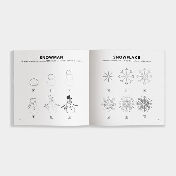 Winter Things: How to Draw Books for Kids with Christmas Trees, Elves, Wreaths, Gifts, and Santa Claus