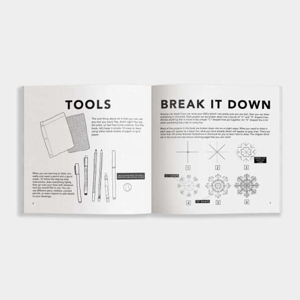 Winter Things: How to Draw Books for Kids with Christmas Trees, Elves, Wreaths, Gifts, and Santa Claus