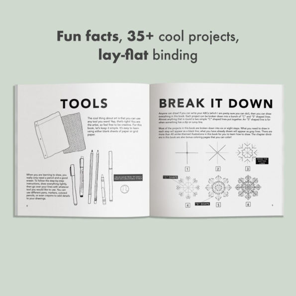 Winter Things: How to Draw Books for Kids with Christmas Trees, Elves, Wreaths, Gifts, and Santa Claus