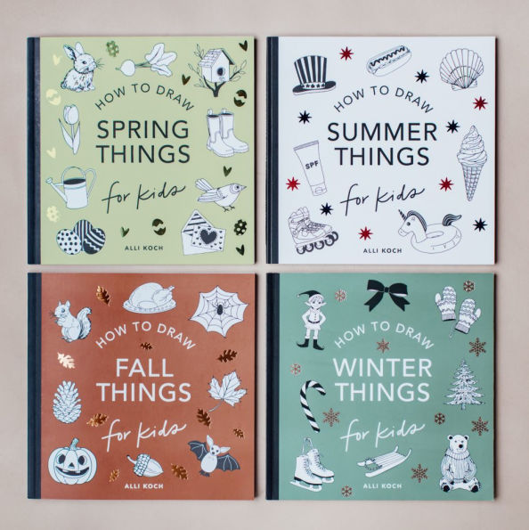 Fall Things: How to Draw Books for Kids with Pumpkins, Scarecrows, Turkeys and More