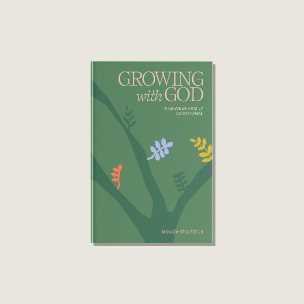 Growing with God: 52 Weeks of Bible Verses, Prayers, and Devotions