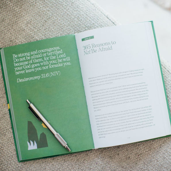 Growing with God: 52 Weeks of Bible Verses, Prayers, and Devotions