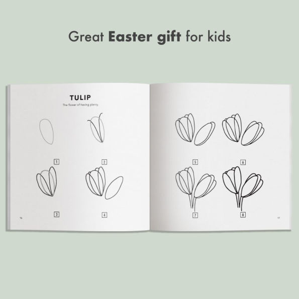 Spring Things: How to Draw Books for Kids with Easter Eggs, Bunnies, Flowers, and More