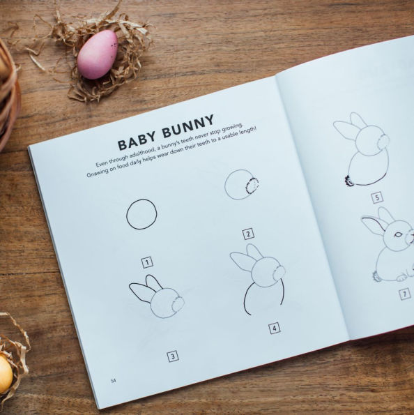 Spring Things: How to Draw Books for Kids with Easter Eggs, Bunnies, Flowers, and More
