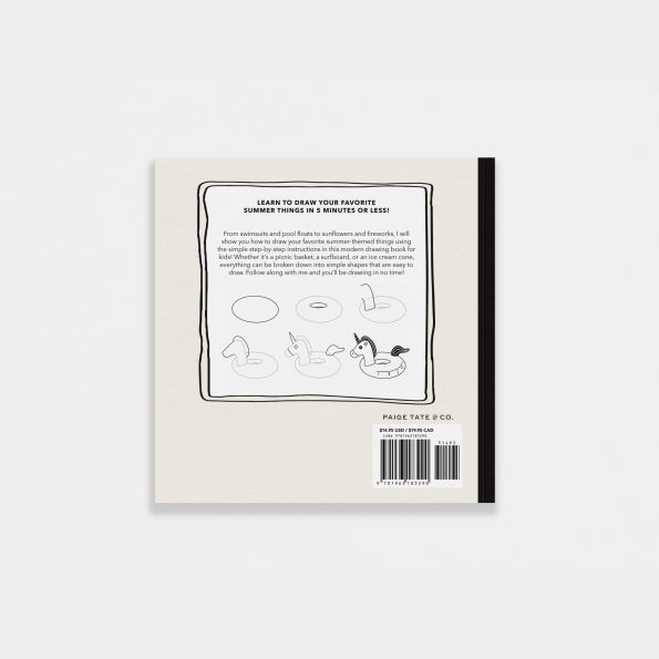 Summer Things: How to Draw Books for Kids Featuring Beach Fun, Summer Camp, Picnics, and More