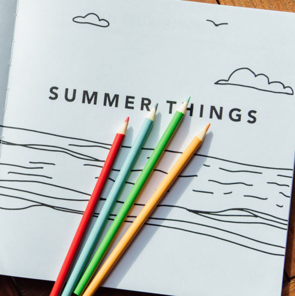 Summer Things: How to Draw Books for Kids Featuring Beach Fun, Summer Camp, Picnics, and More
