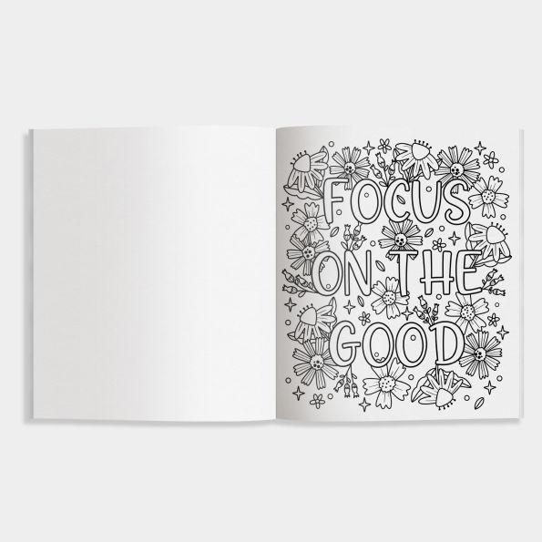 Embrace the Beauty: An Adult Coloring Book with Inspirational Quotes and Frameable Wall Art
