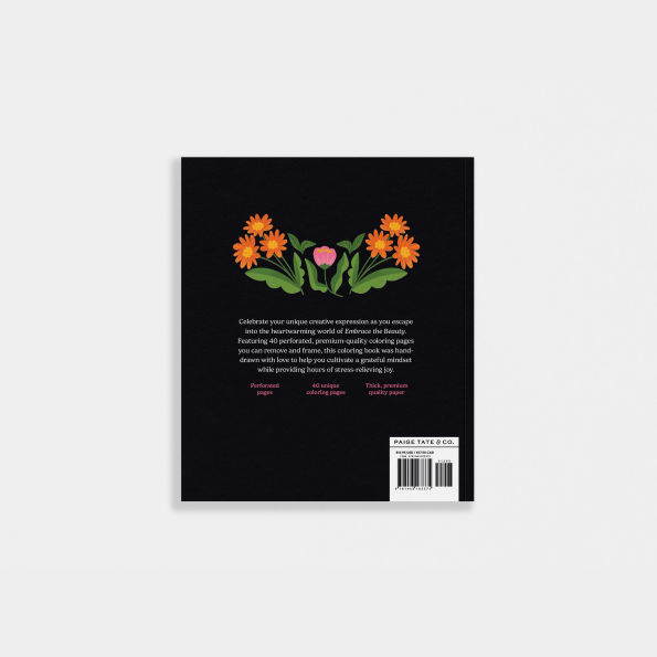 Embrace the Beauty: An Adult Coloring Book with Inspirational Quotes and Frameable Wall Art