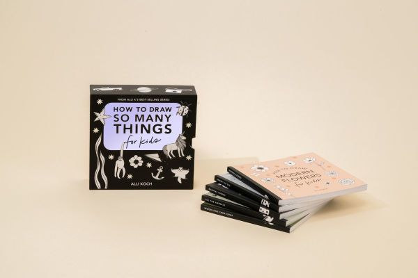So Many Things: A Box Set of 5 How-to-Draw Books for Kids