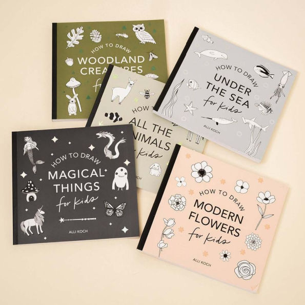 So Many Things: A Box Set of 5 How-to-Draw Books for Kids