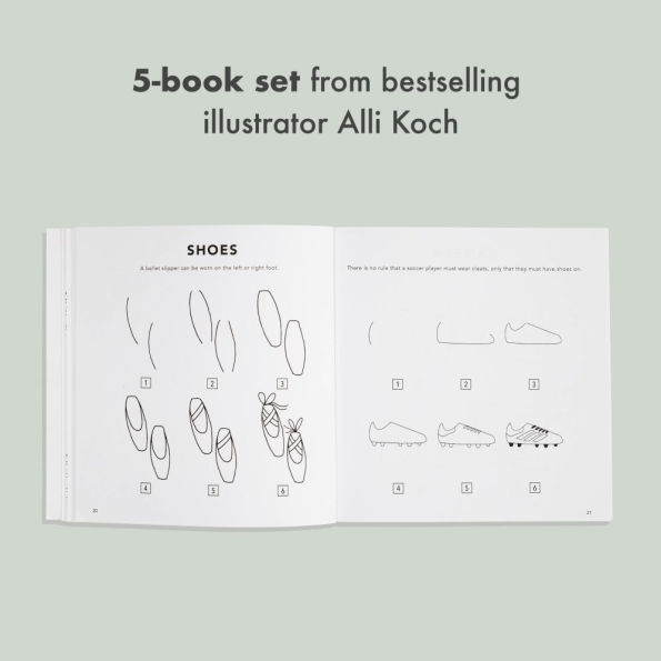 So Many Things: A Box Set of 5 How-to-Draw Books for Kids