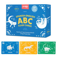 Title: Spanish-English ABC Flash Cards: 27 Bilingual Alphabet Flash Cards Featuring Latin American Animals in a Papel Picado Design, Author: Mike Alfaro