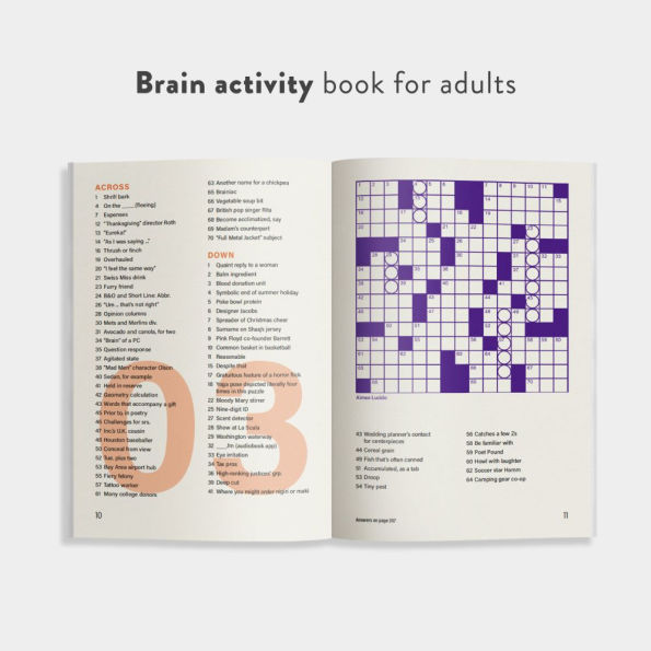 100 Stress-Relieving Crossword Puzzles to Sharpen Your Mind: Presented by Maria Shriver, Patrick Schwarzenegger, and MOSH (Revised Updated)