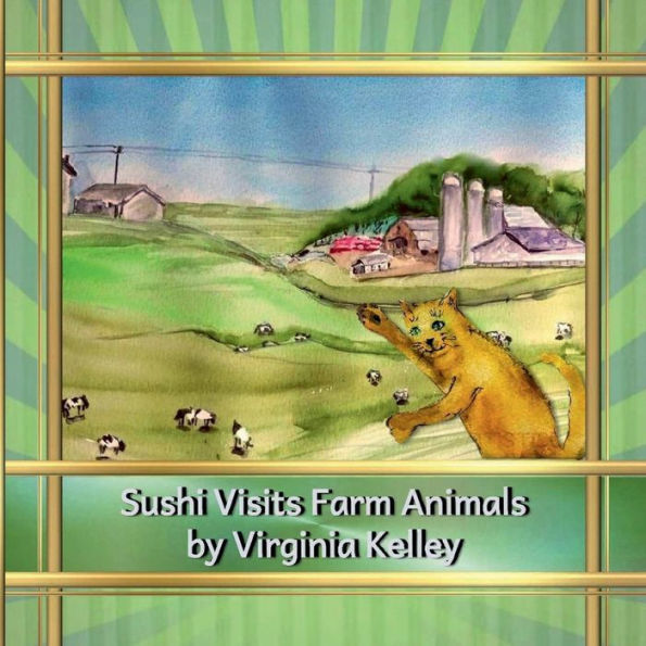 Sushi Visits Farm Animals