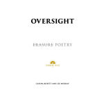 Alternative view 3 of Oversight: Erasure Poetry