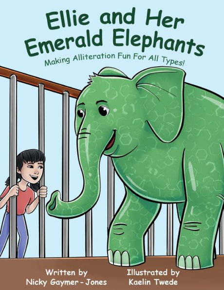 Ellie and Her Emerald Elephants: Read Aloud Books, Books for Early Readers, Making Alliteration Fun!