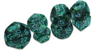 Title: Verdigris Grecian Vase Dice- DCC Funky 7-set, Author: Goodman Staff