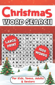 Title: Christmas Word Search for Adults: 75 Cozy Winter Relaxing Holiday-Themed Puzzles for Kids, Teens, and Seniors Large Print, Author: Pobeda Publishing