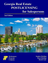 Title: Georgia Real Estate Postlicensing for Salespersons, Author: Stephen Mettling