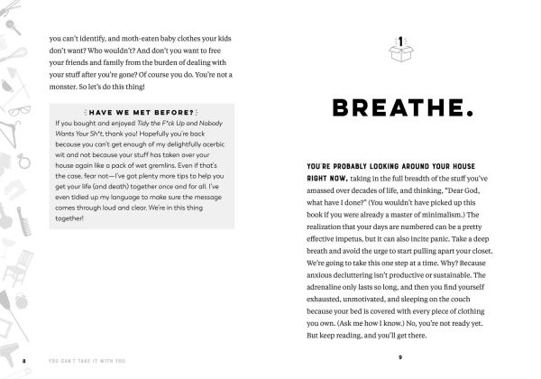 You Can't Take It With You: Foolproof Techniques for Tidying Up Like There's No Tomorrow