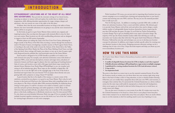 The Creative Game Master's Guide to Extraordinary Locations: & How to Design Them